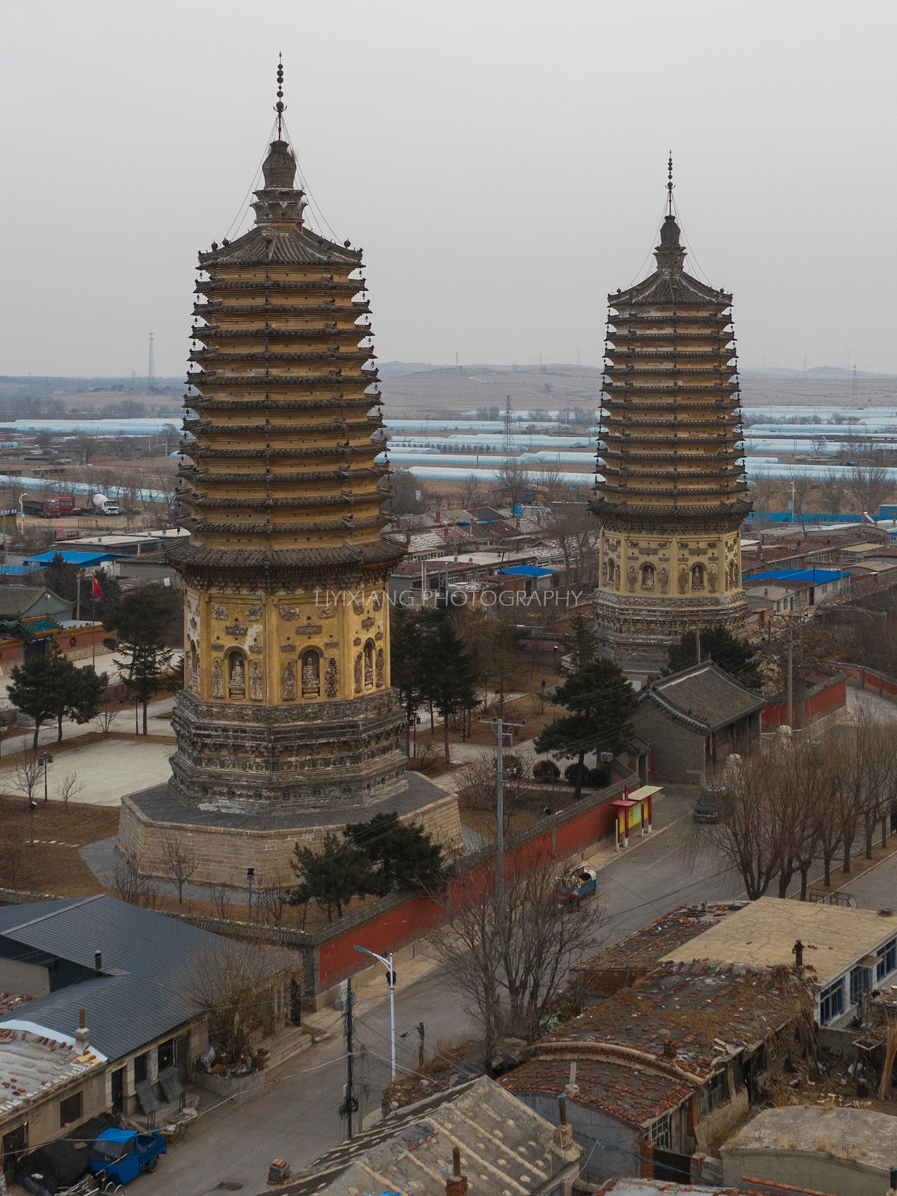 辽宁这座低调的小城，藏着一对罕见的双塔