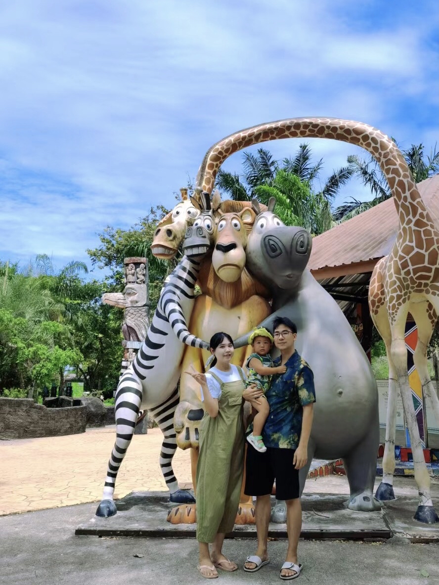 泰国遛娃好去处，强烈推荐绿山动物园!