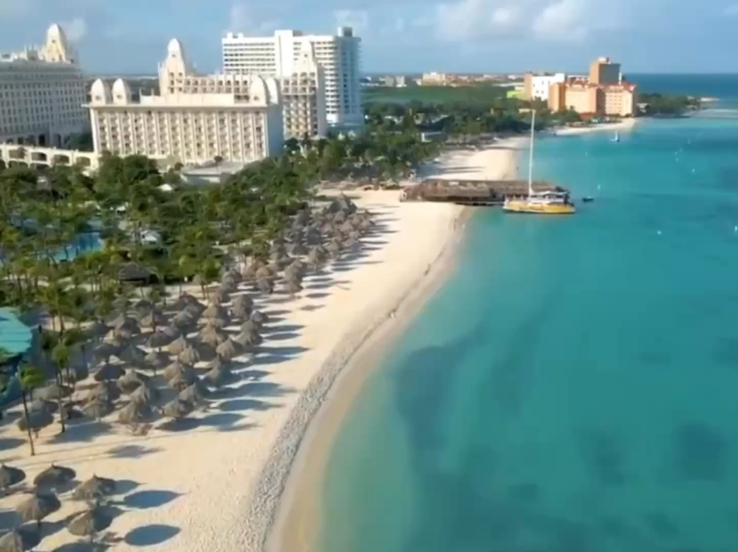 阿鲁巴岛——阳光沙滩与比基尼，还有念念不忘的火烈鸟！