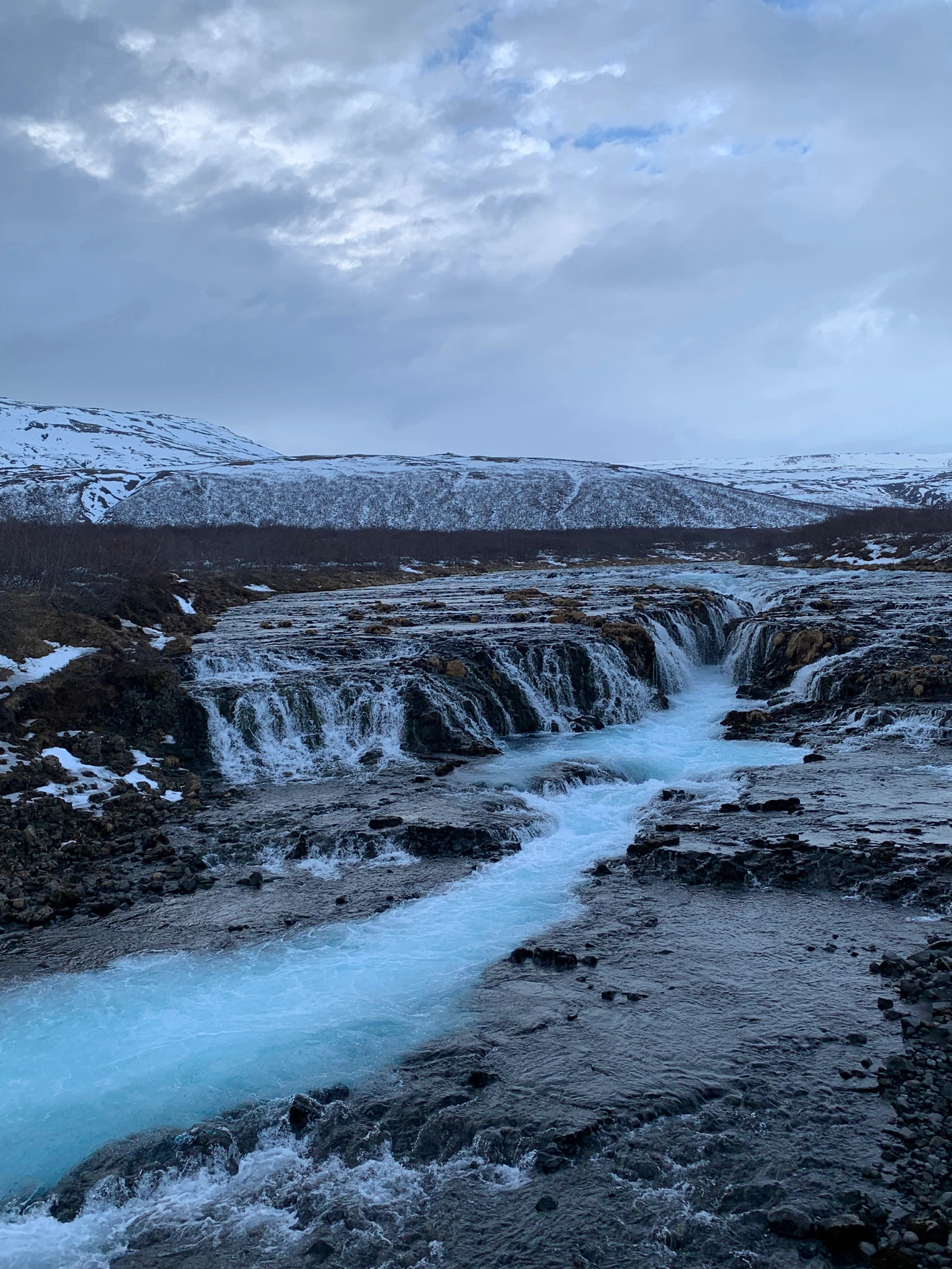 冰岛🇮🇸 Brúarfoss 蓝色秘境瀑布