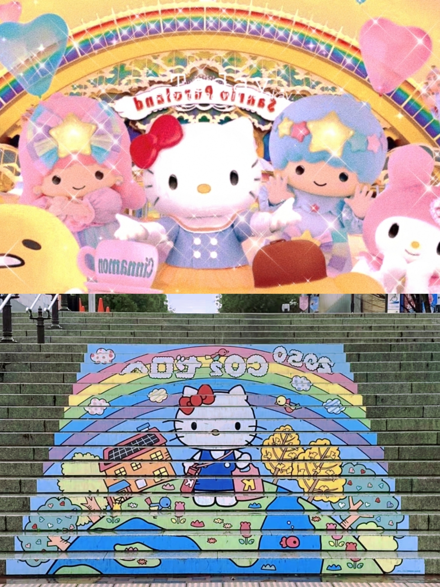 东京必打卡三丽鸥彩虹乐园 Hello Kitty
