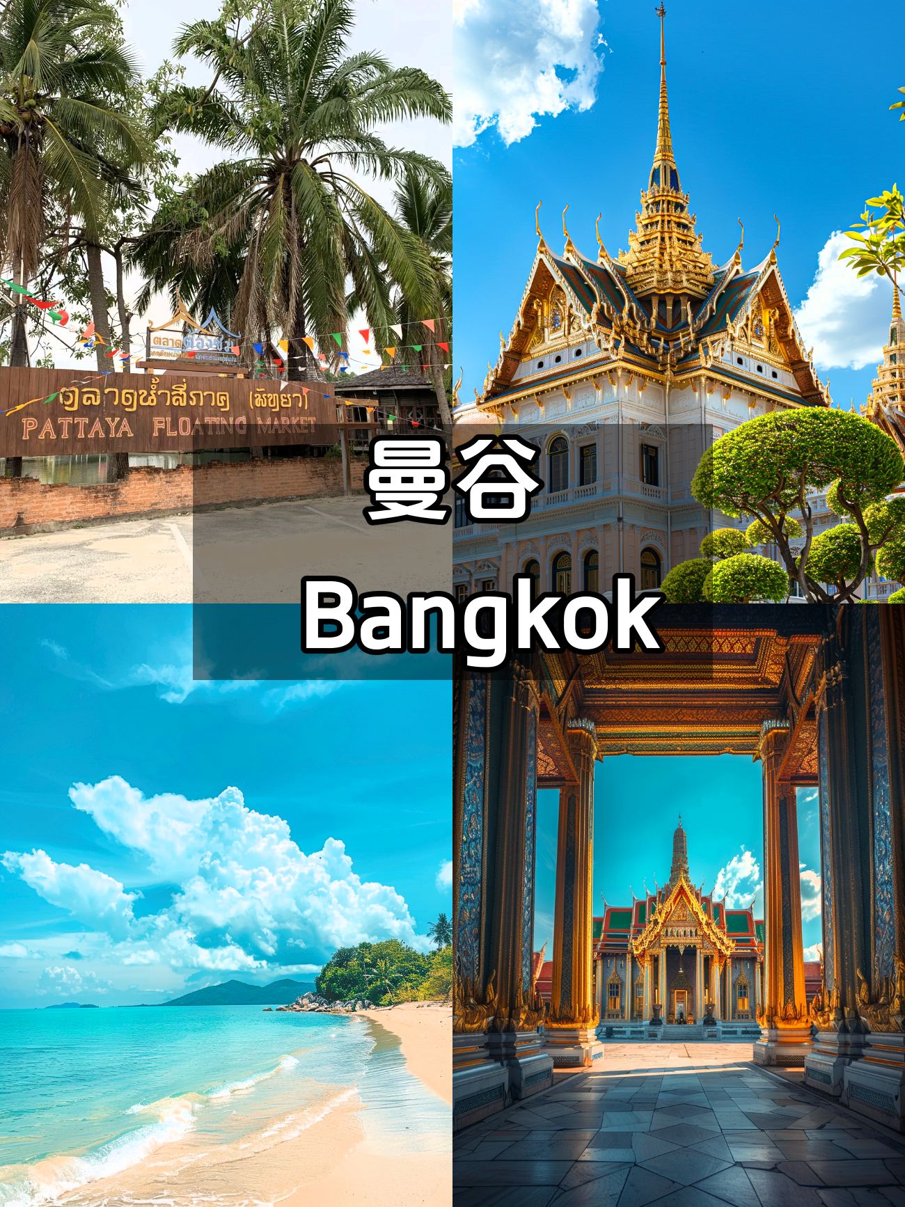 只花3k❗泰国曼谷6日旅行实用指南😎