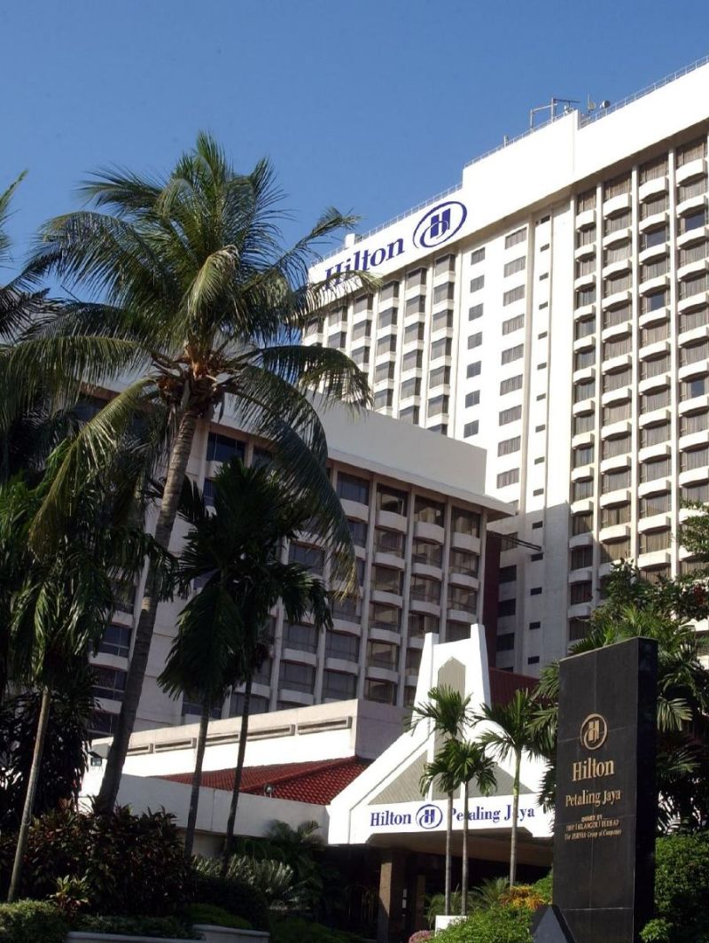 马来西亚八打灵，希尔顿酒店康体天花板！