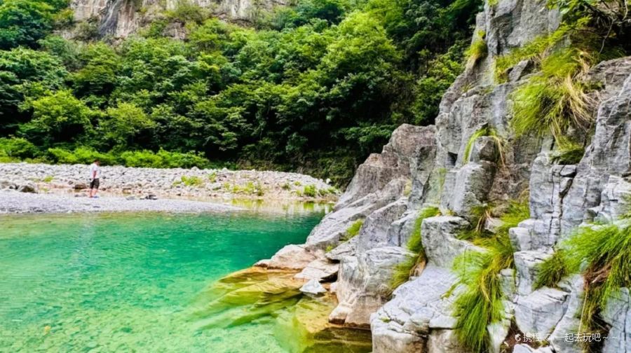 豫西大峡谷漂流