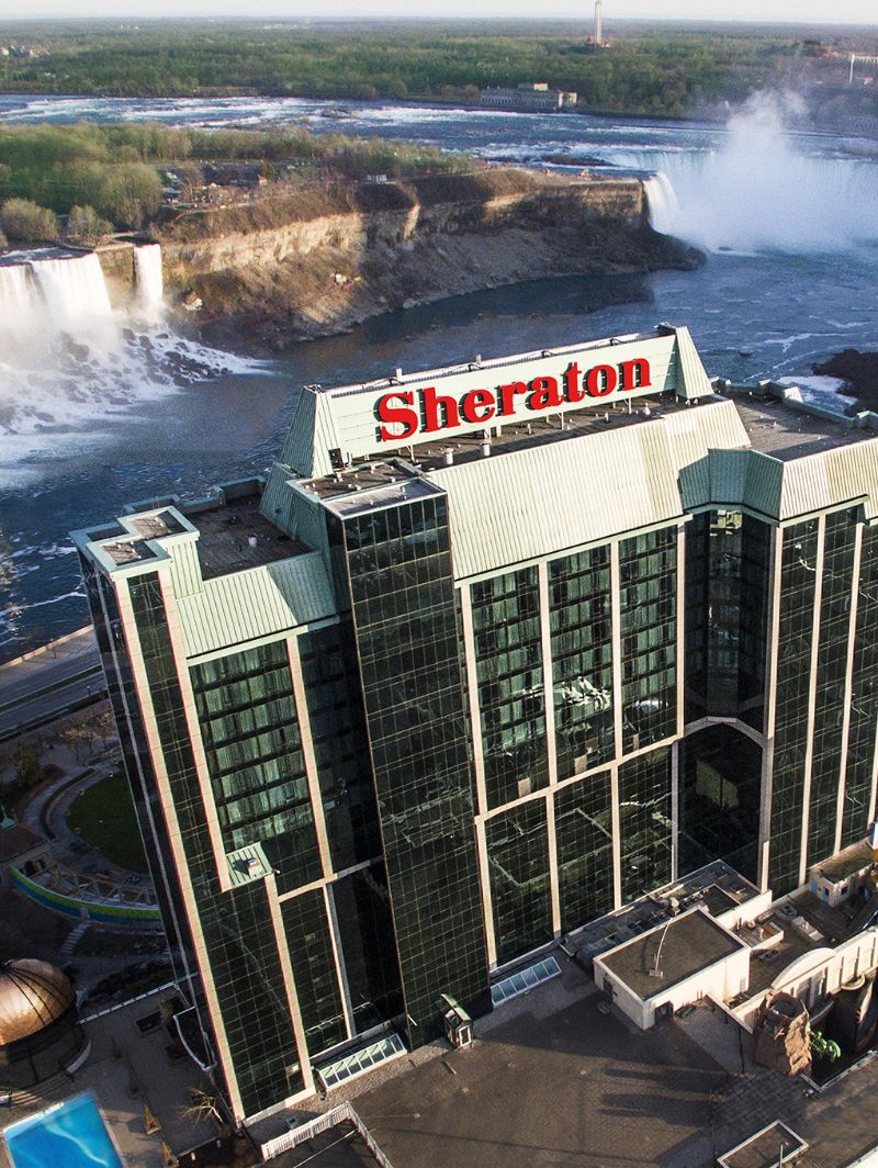 加拿大尼亚加拉，喜来登瀑布景观酒店等你！