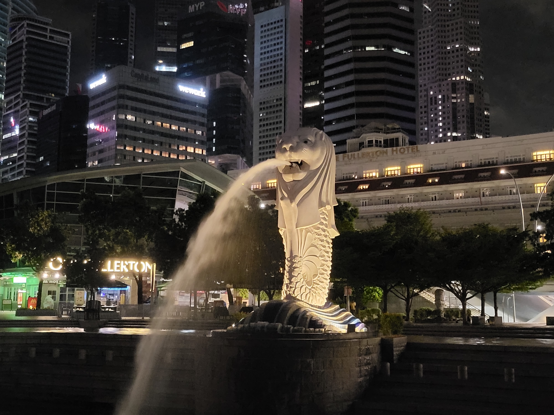 新加坡一个干净的城市！
