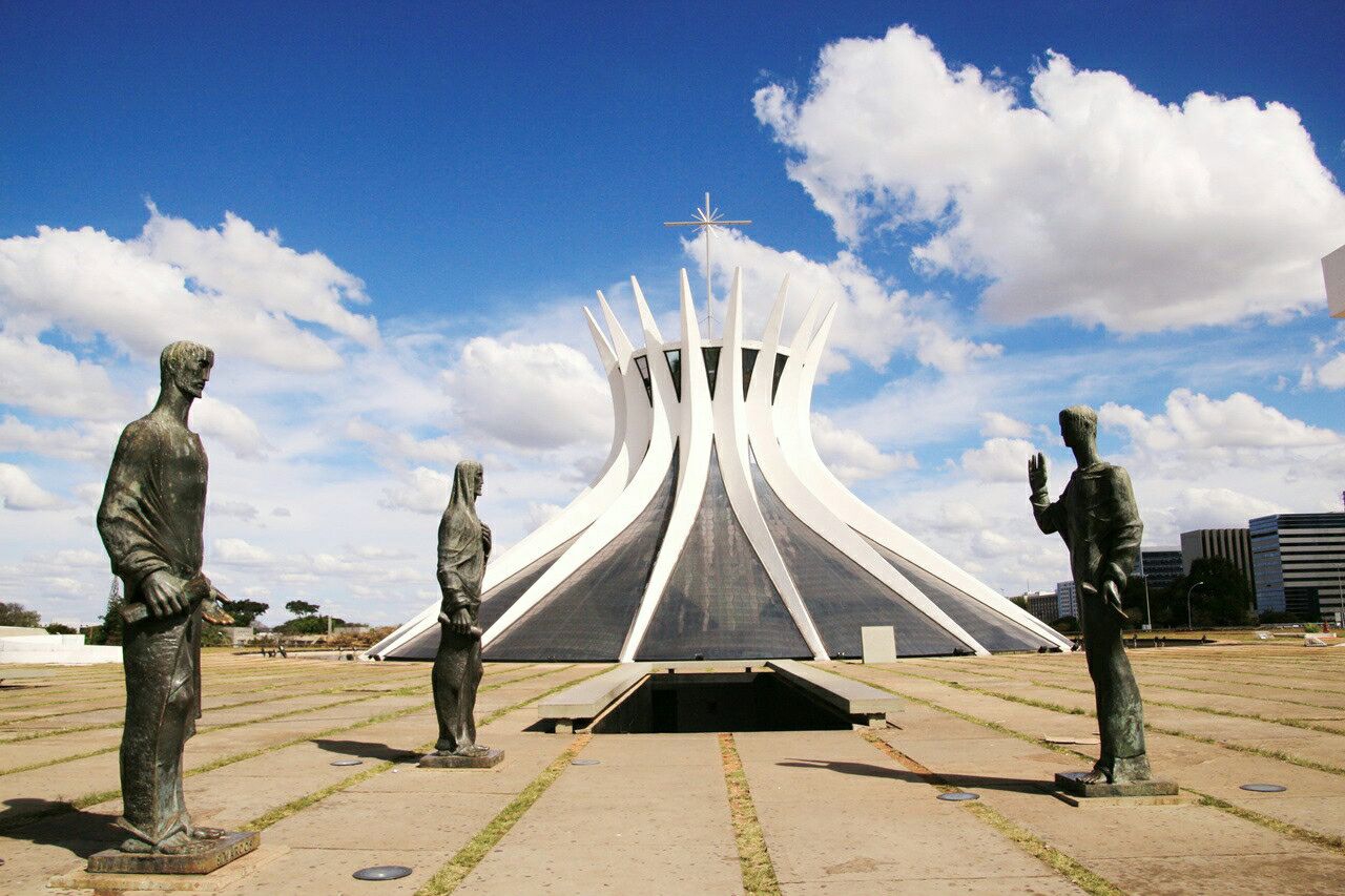 🇧🇷✝️激动人心！探索巴西利亚天主教大教堂✨🏰