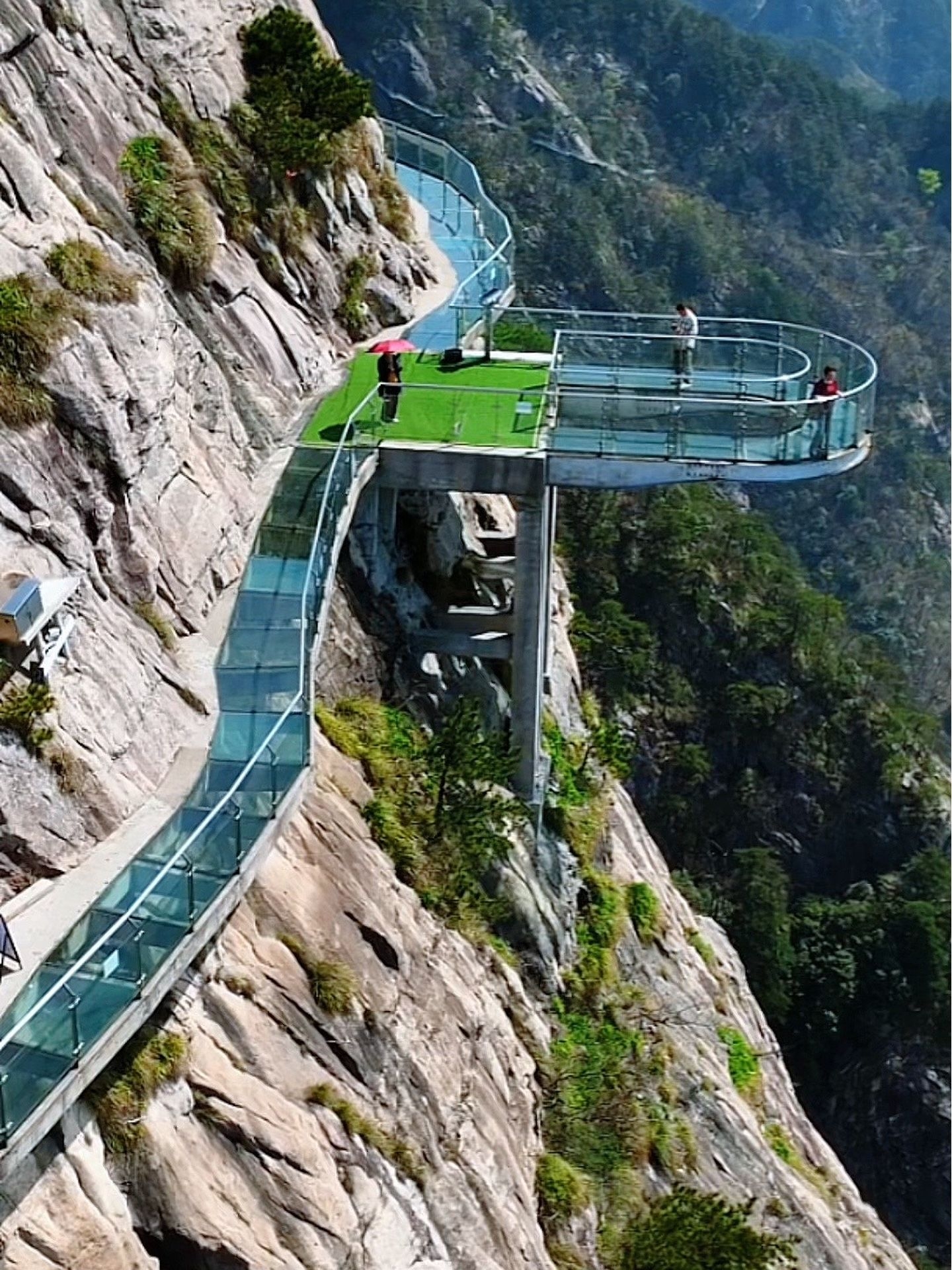 ❤️❤️惊险刺激风景优美的安庆岳西县明堂山风景名胜区！