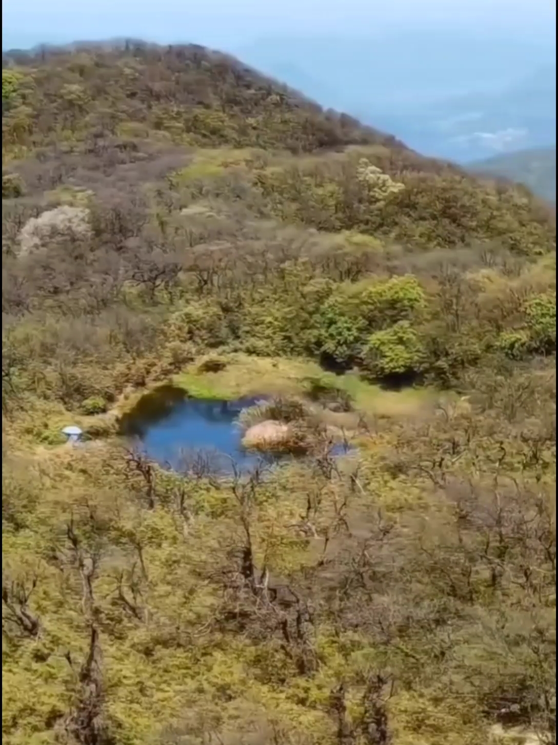 贵州黔南斗篷山上的《九龙天池》