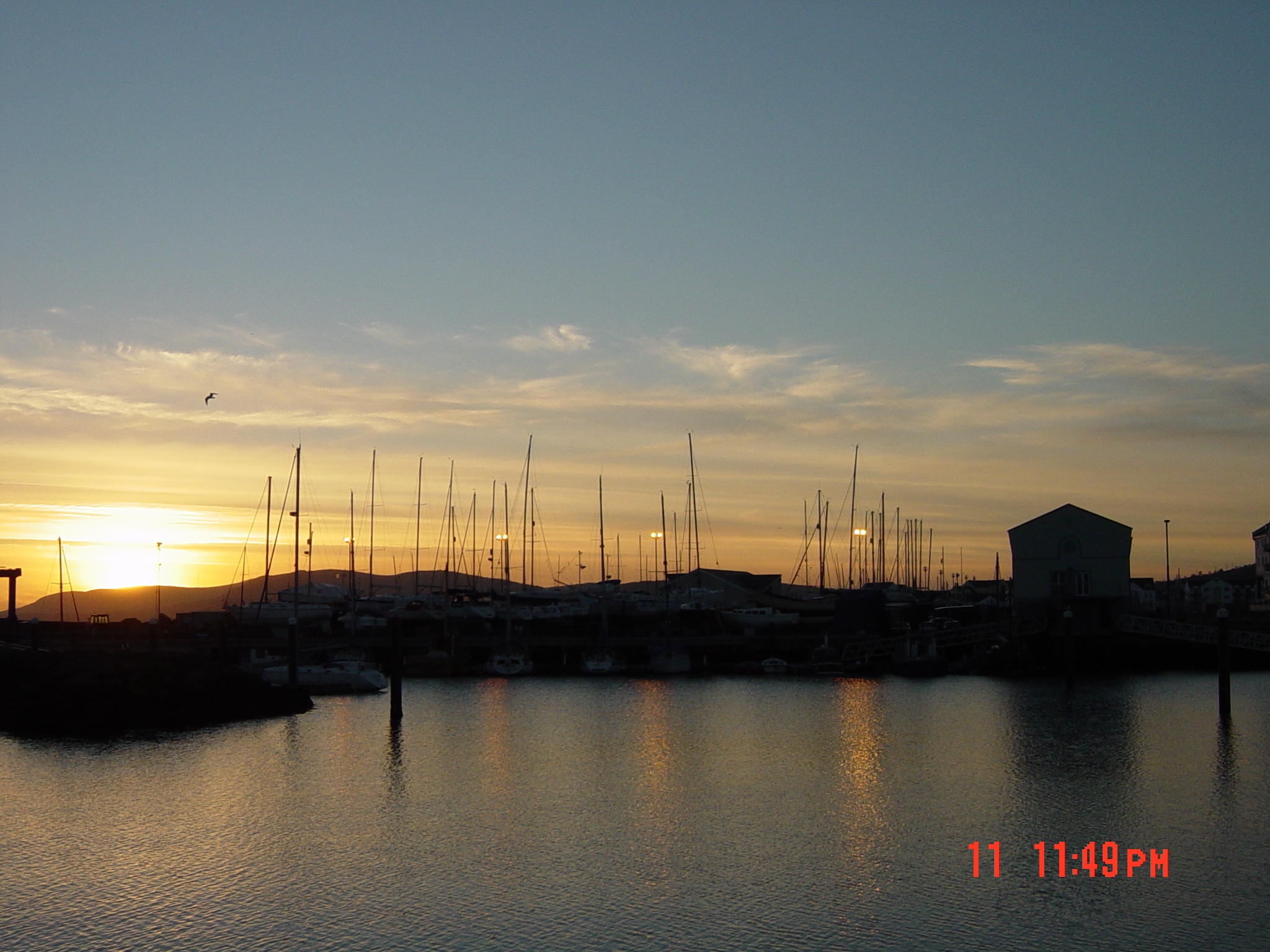 #来看最美海边日落 北爱丁兰海边傍晚的美景。