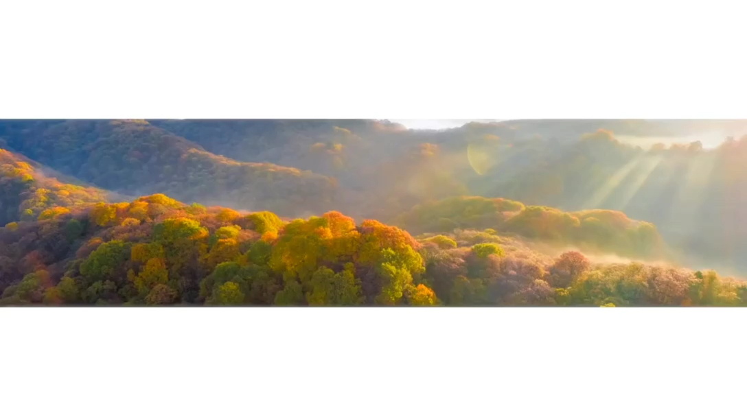 秋天光雾山的“色彩”