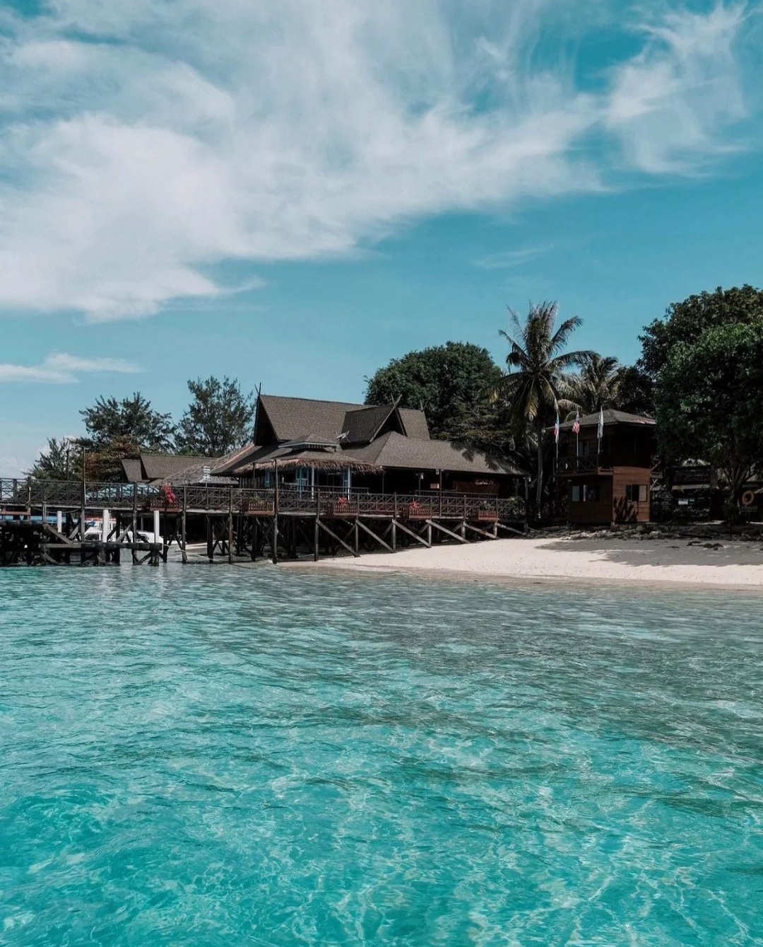 美过马尔代的东南亚水屋，梦境之岛—仙本那