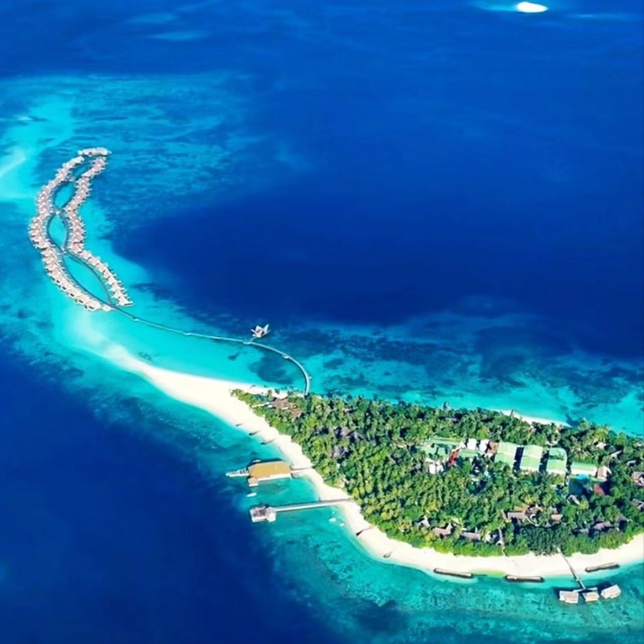 马尔代夫小岛屿