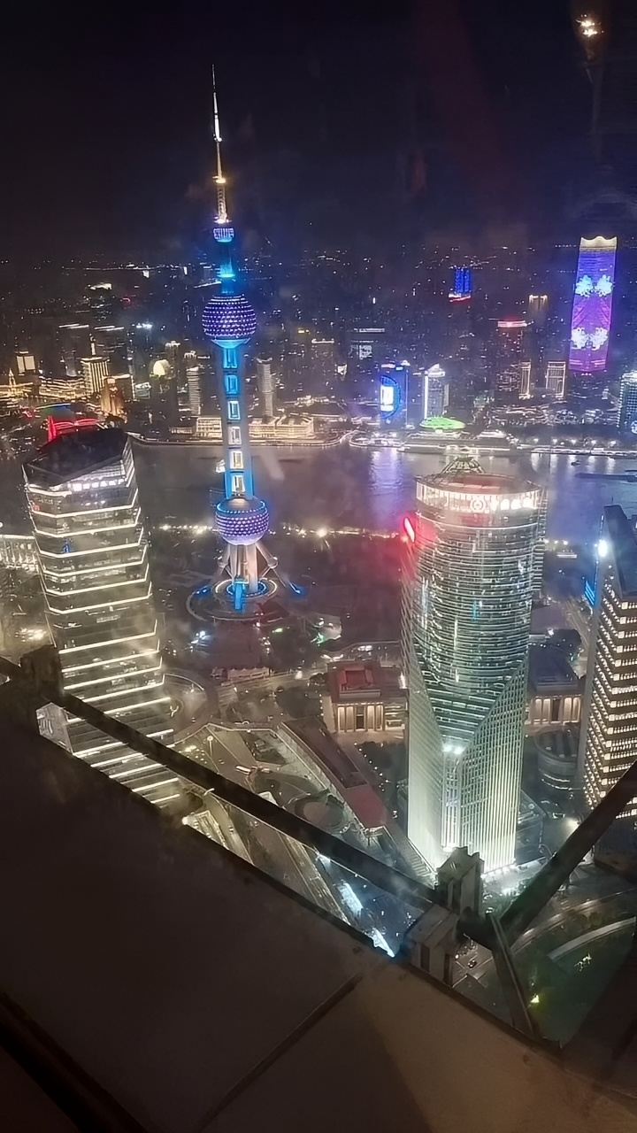 上海的夜景不错