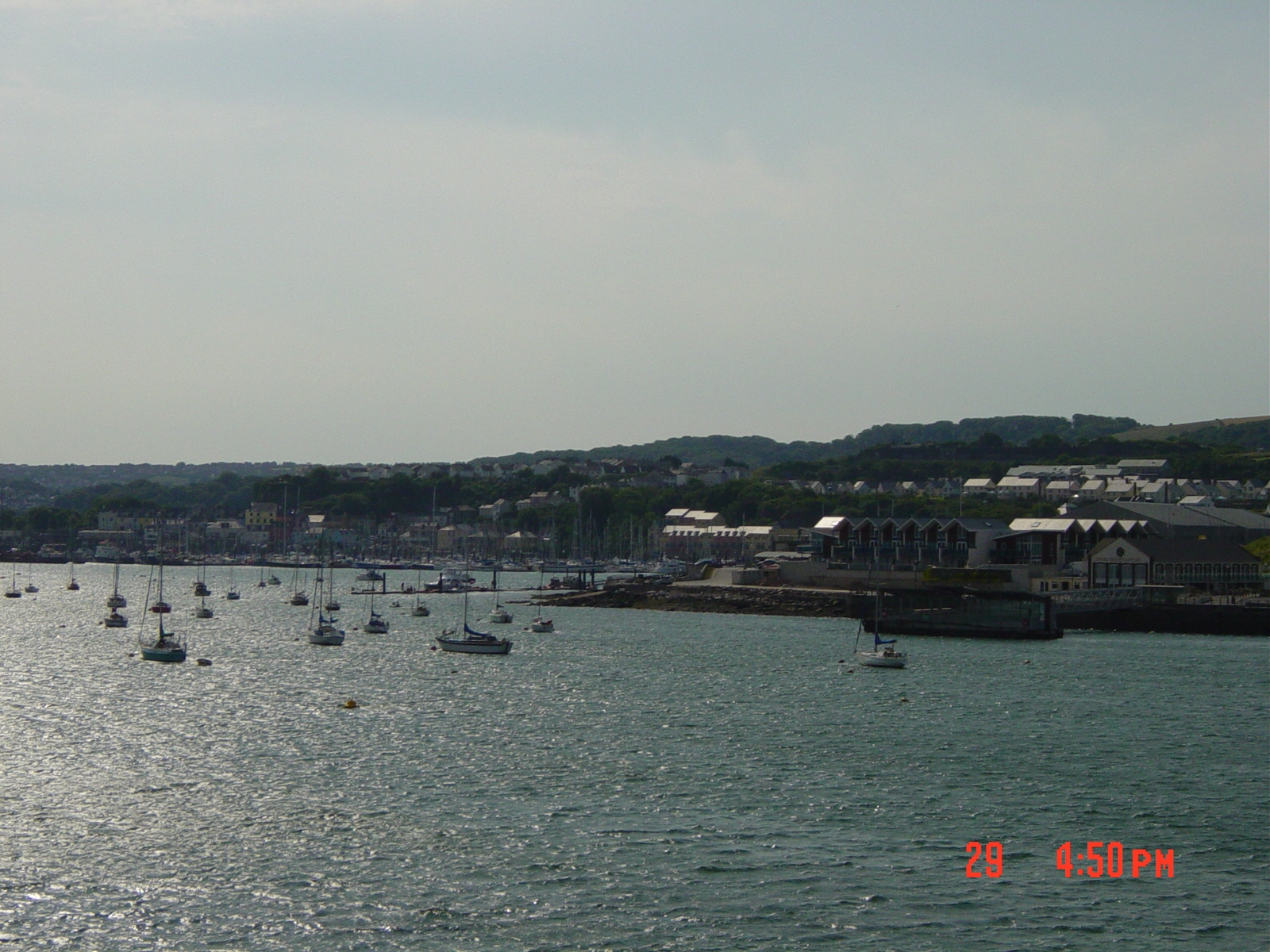 #夏天就要玩帆船 不错不错，普利茅斯的海边。