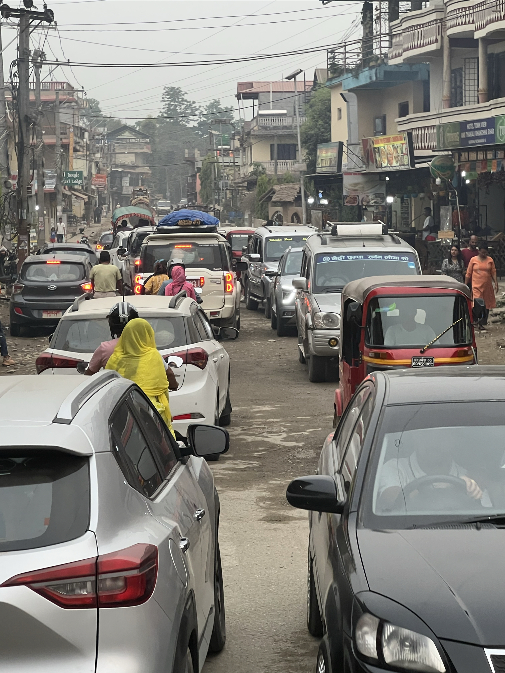 尼泊尔神奇的交通日常^_^