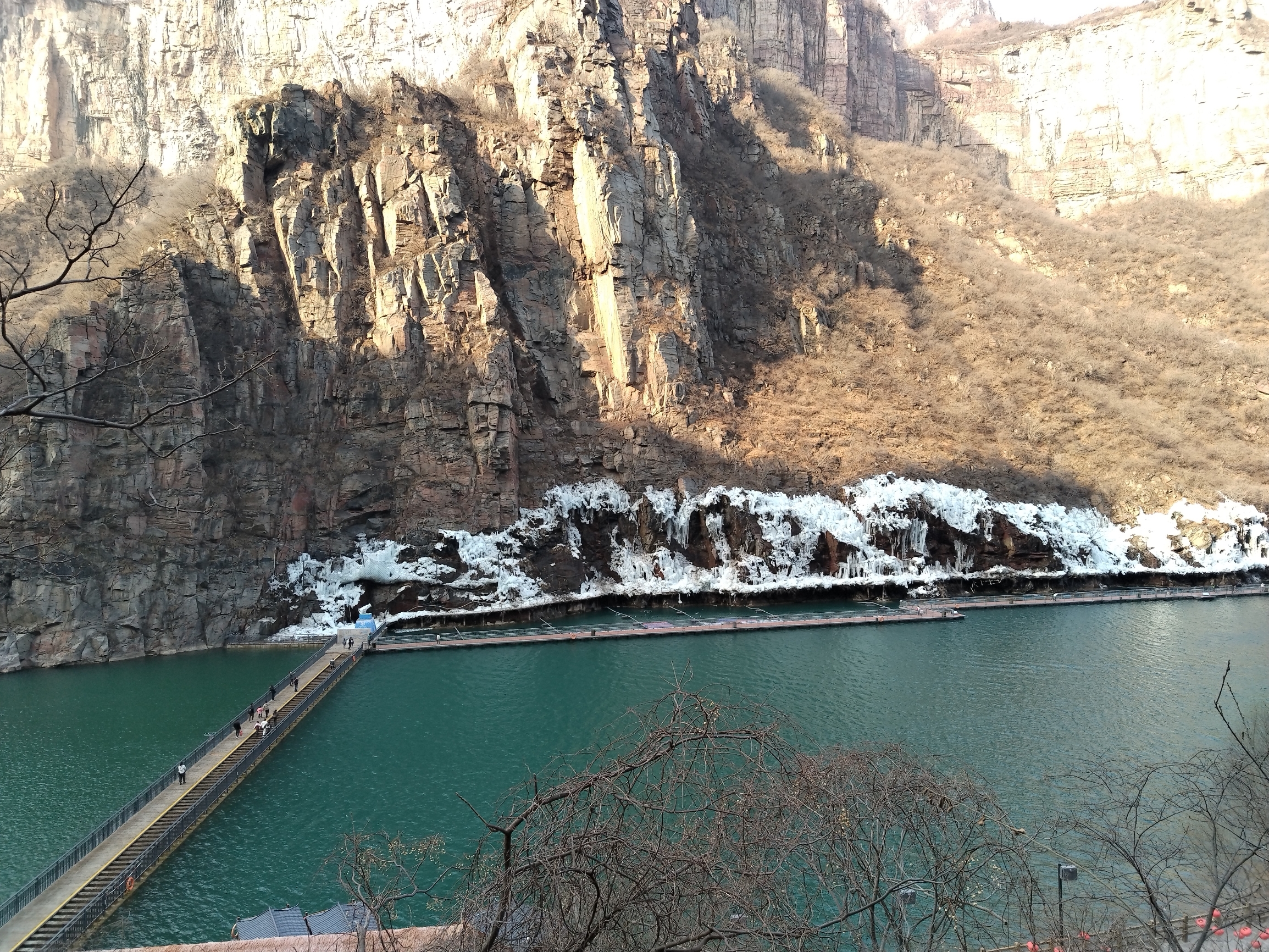 美丽的宝泉大峡谷景区