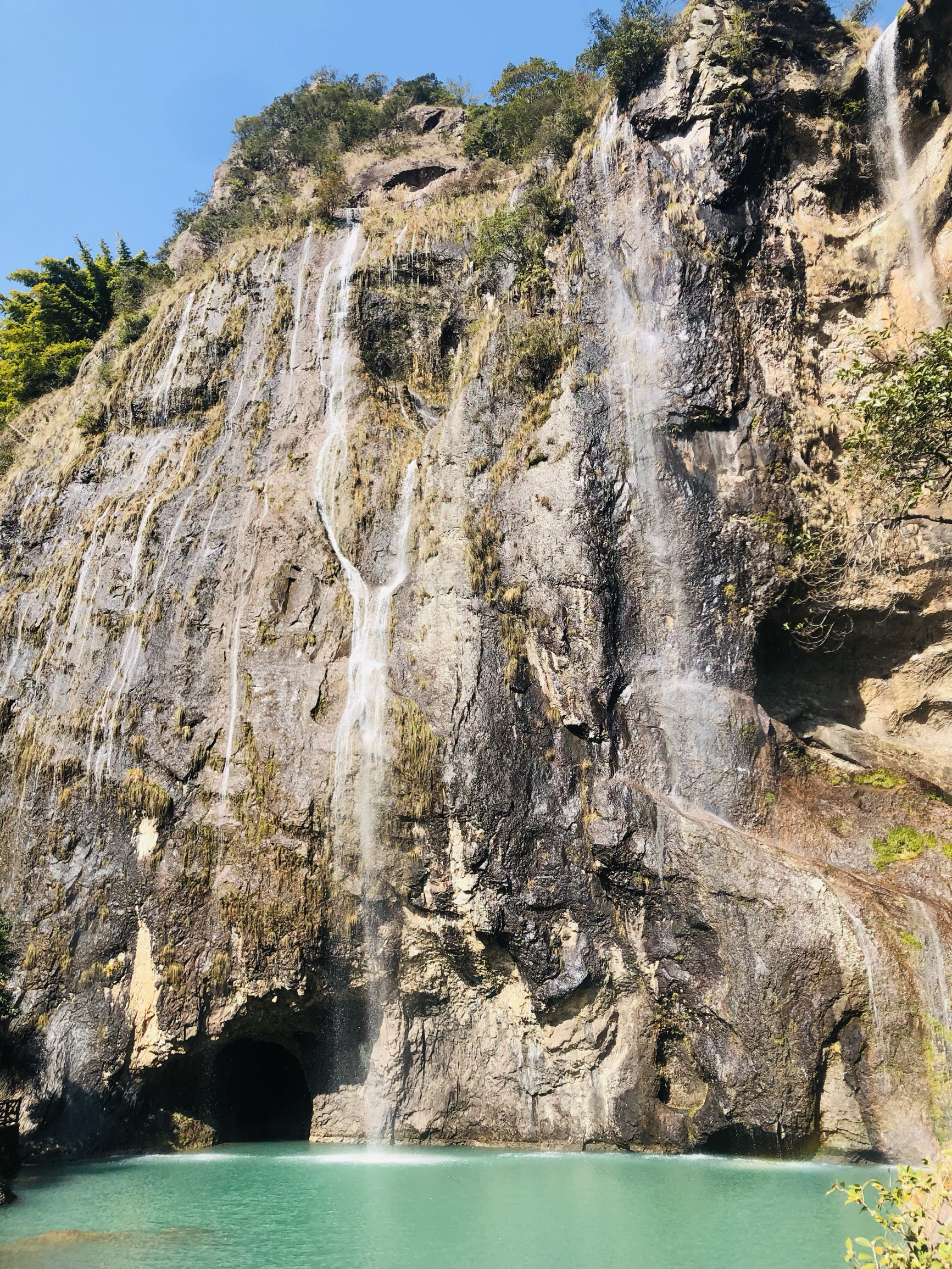 雁荡山散水崖