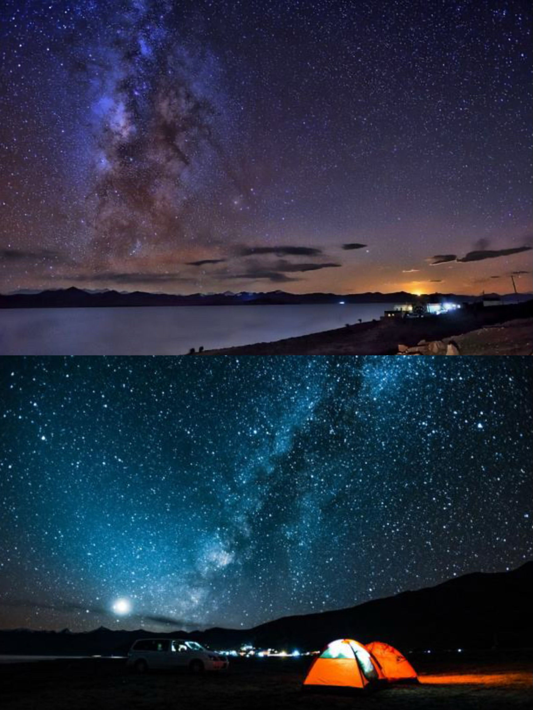 西藏羊湖荒地星空营地：探索神秘宇宙，尽享自然之美🌌