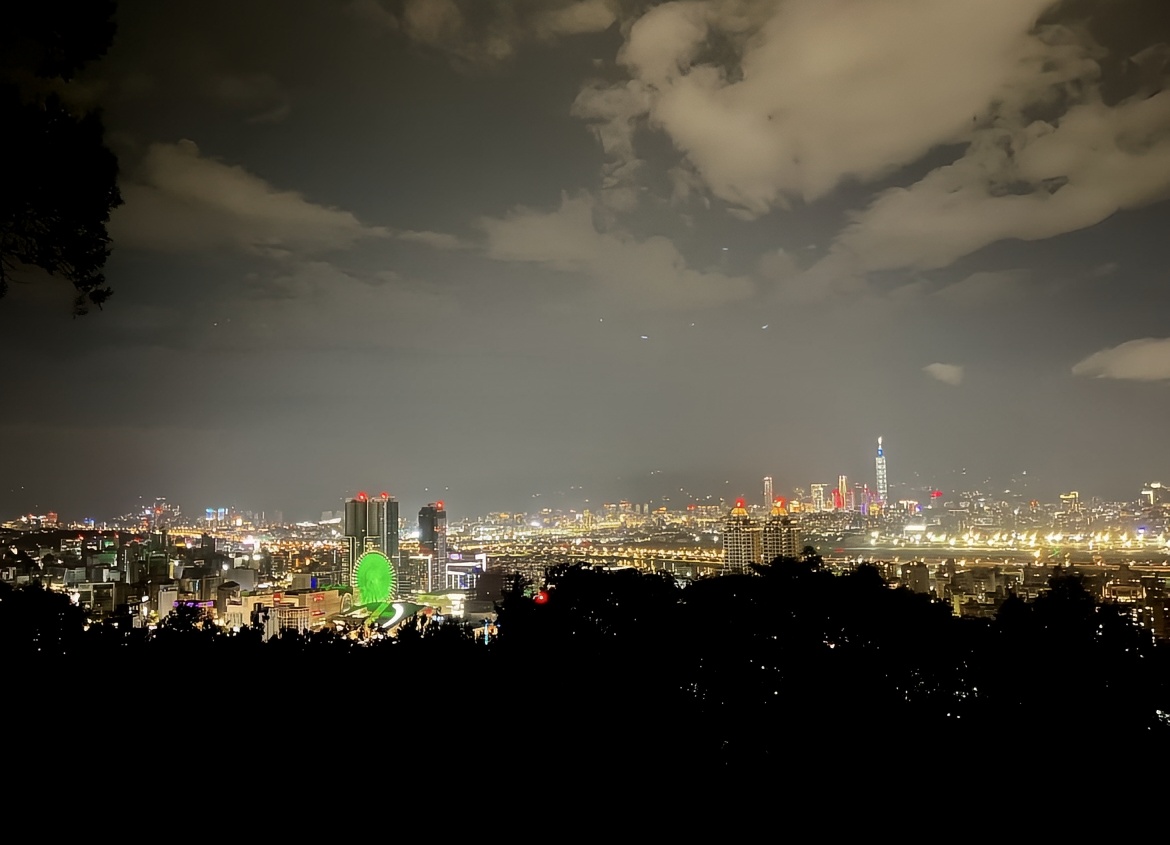 剑南山夜景品鉴