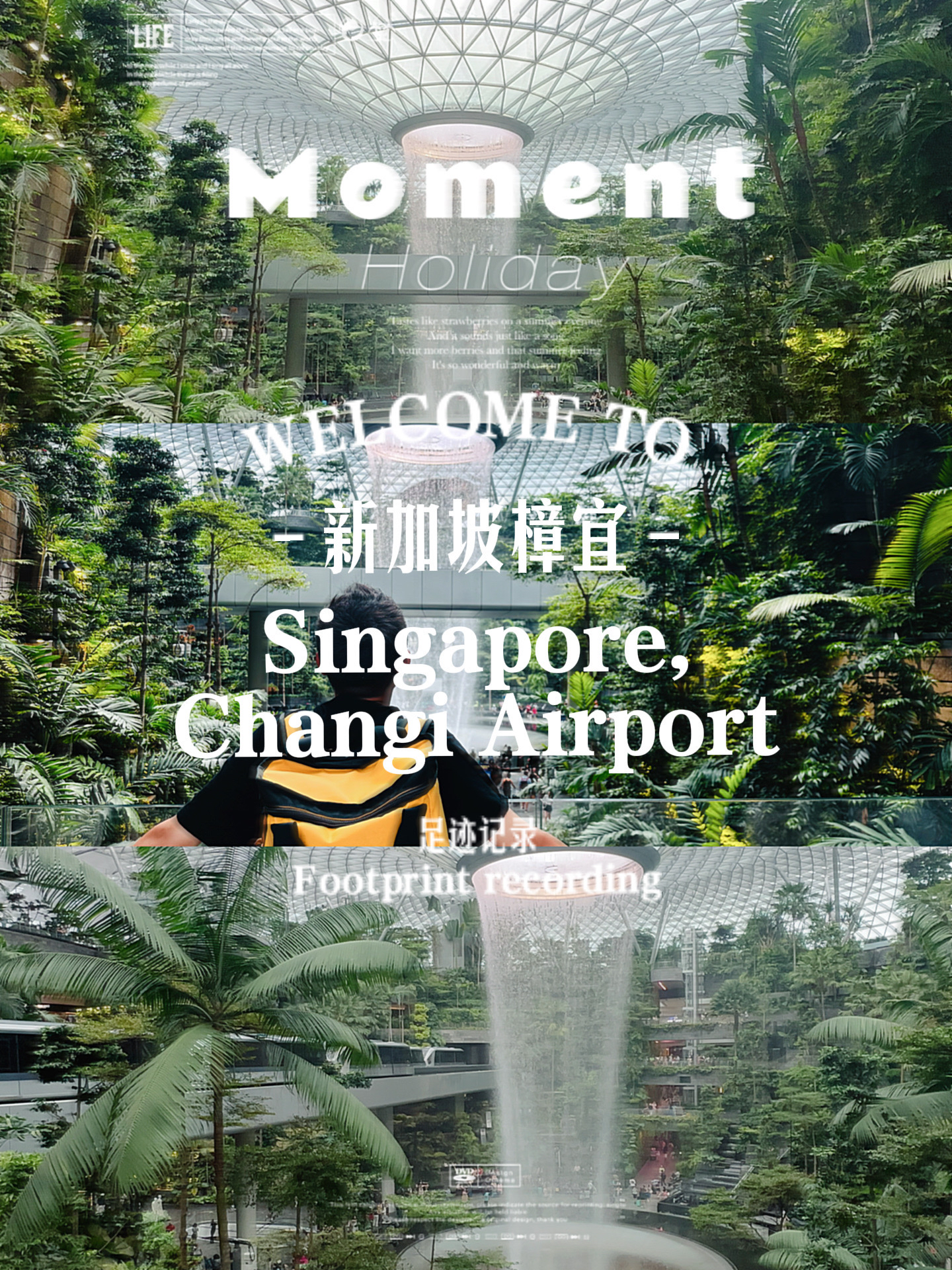 新加坡🇸🇬樟宜机场 | 星耀樟宜瀑布攻略