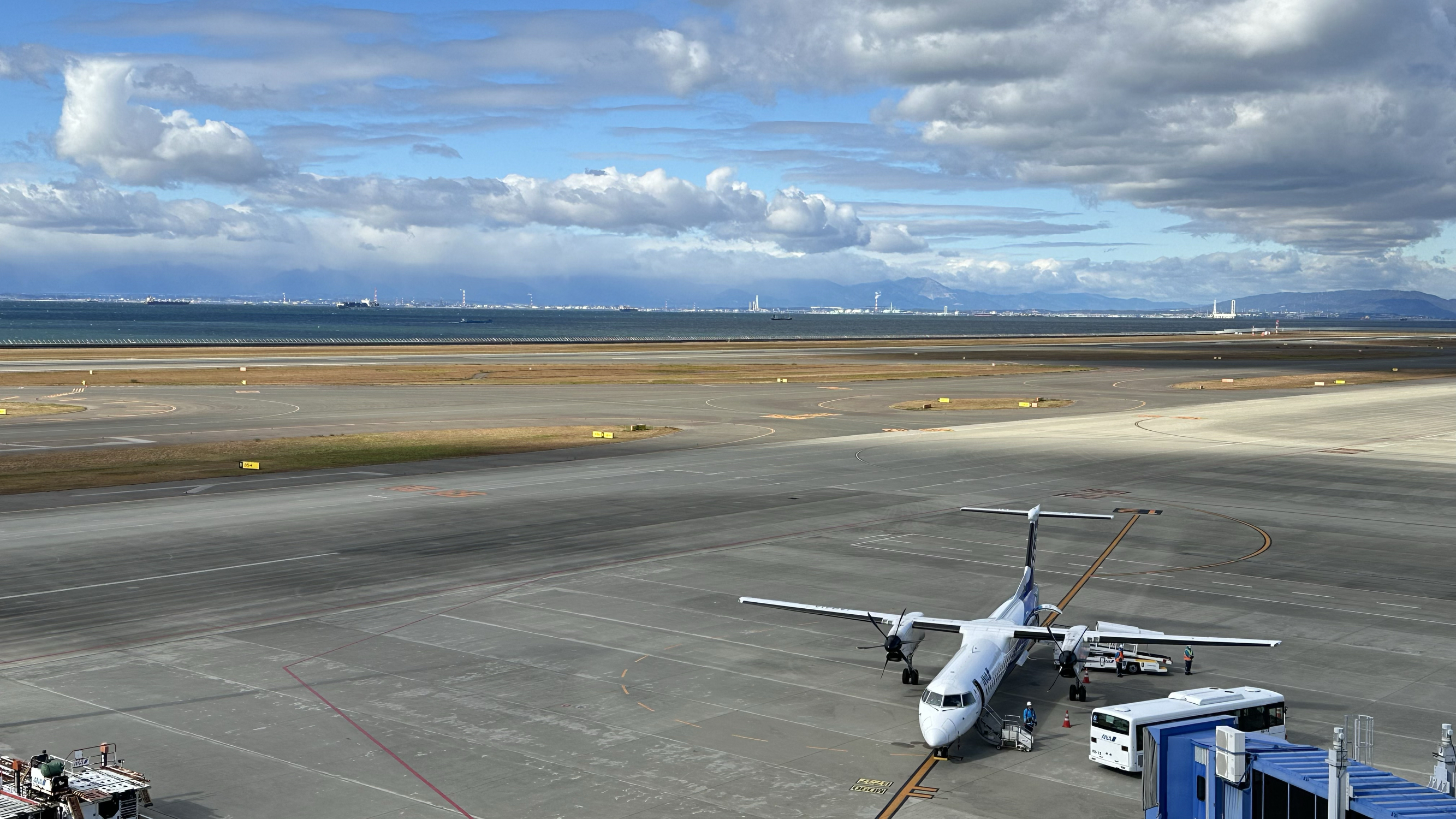 可以观海、看飞机起降的名古屋国际机场