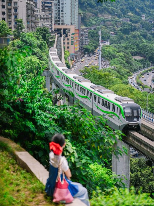 李子坝观景台