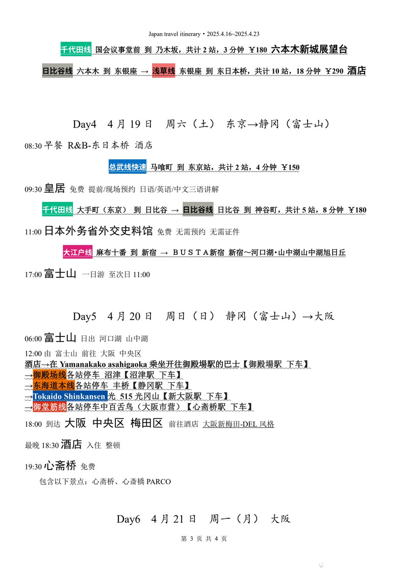 人人去的起的日本旅行