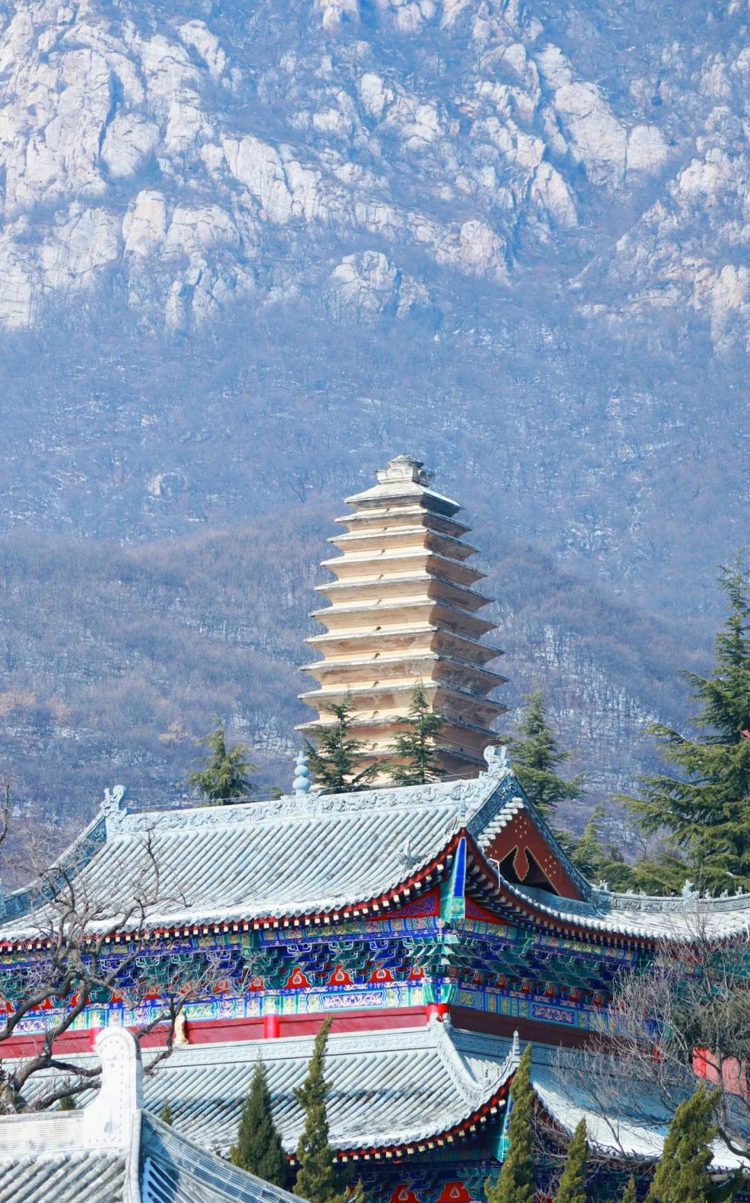 🏔️ 冬季嵩山·雪域仙境探幽🌨️