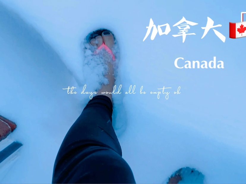 加拿大🇨🇦的雪❄️