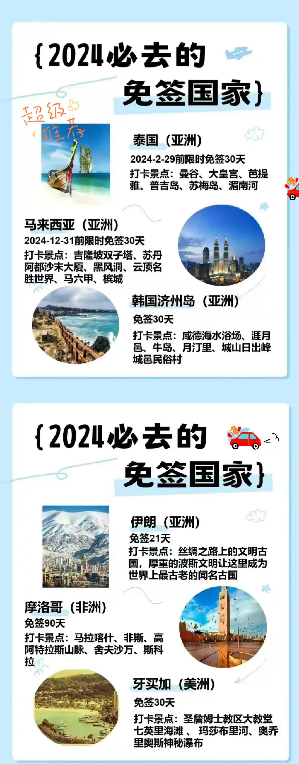 2024年旅游新风尚：这些免签国家你不能错过！中国护照持有者现已享受瑞士、爱尔兰、匈牙利、奥地利、比
