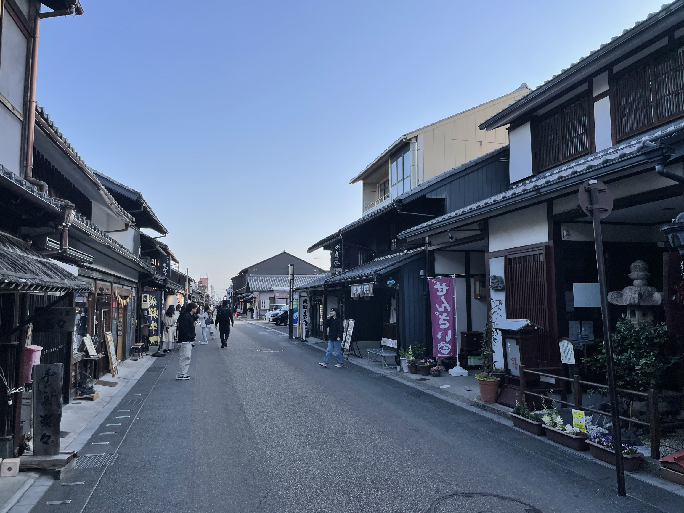 犬山城下町，很古老的风格。