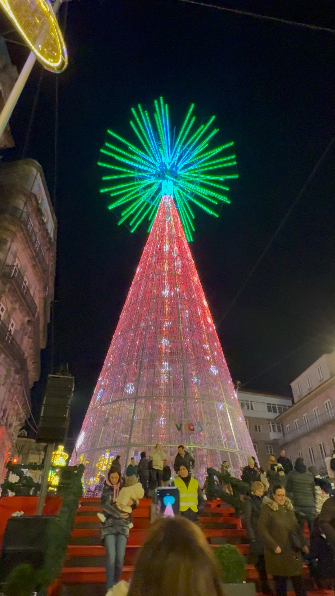 西班牙最重磅的5大圣诞灯光秀城市之一维戈Vigo