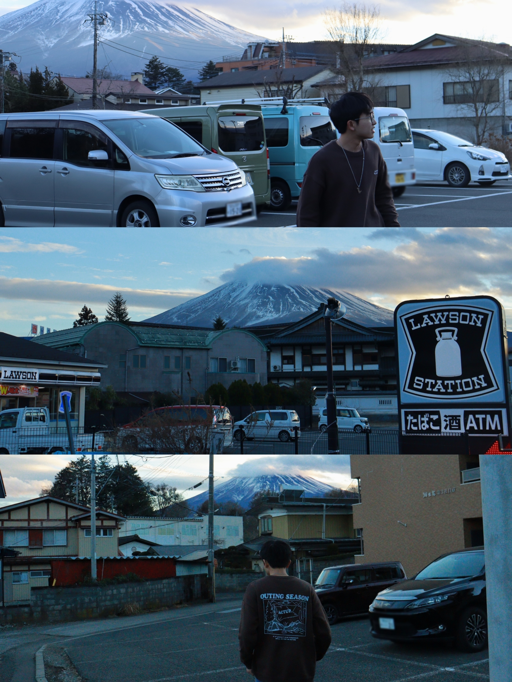 在富士山🗻下，拍出了人生照片