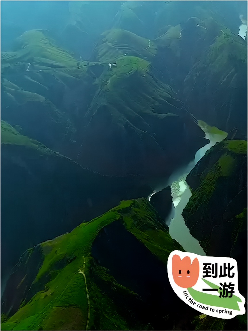 站在高山看家乡