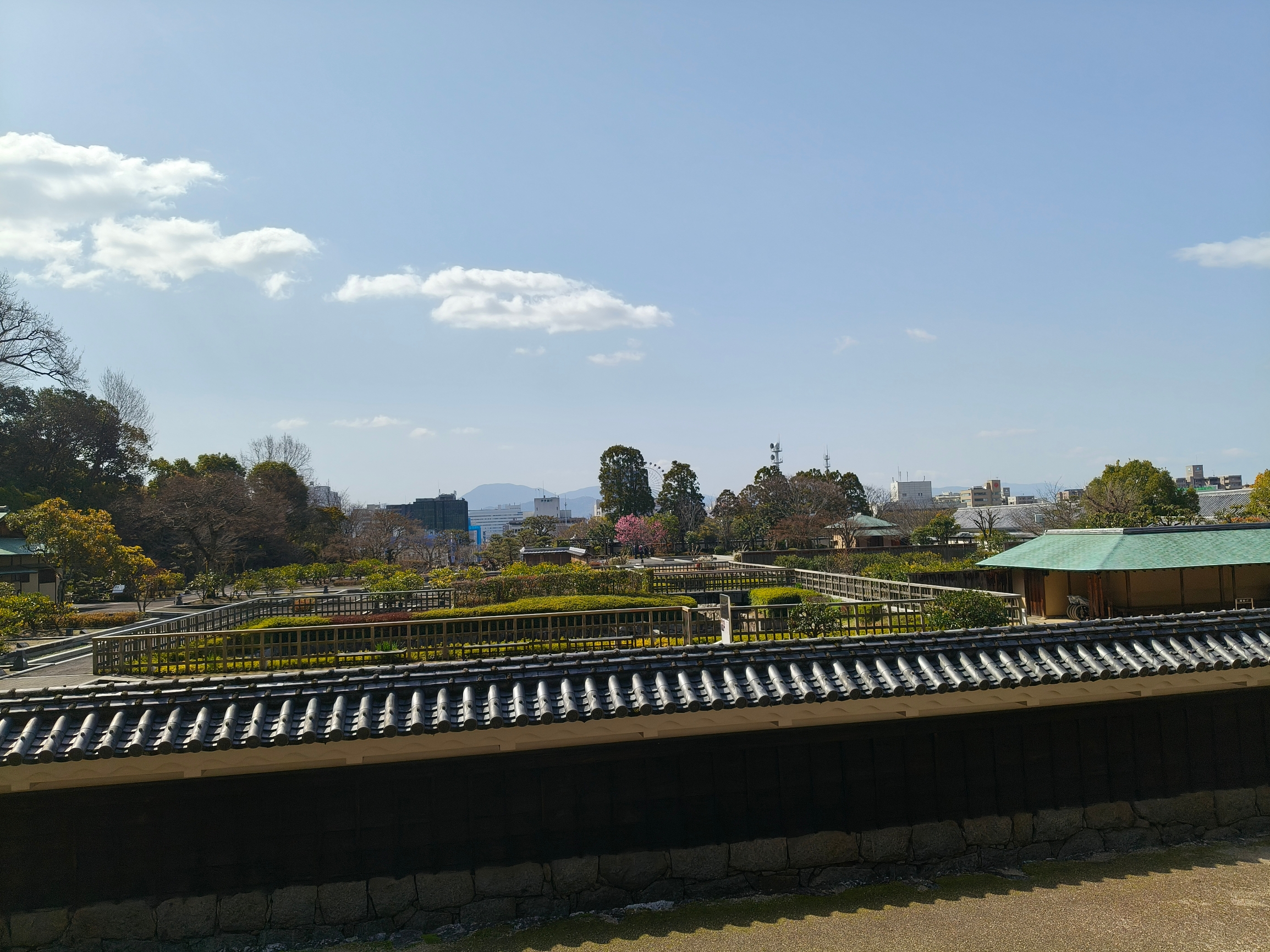 松山城二之丸、江户时代藩主的居住地