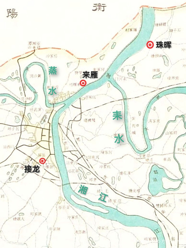 【湘江|蒸水|耒水】衡阳三塔锁三江