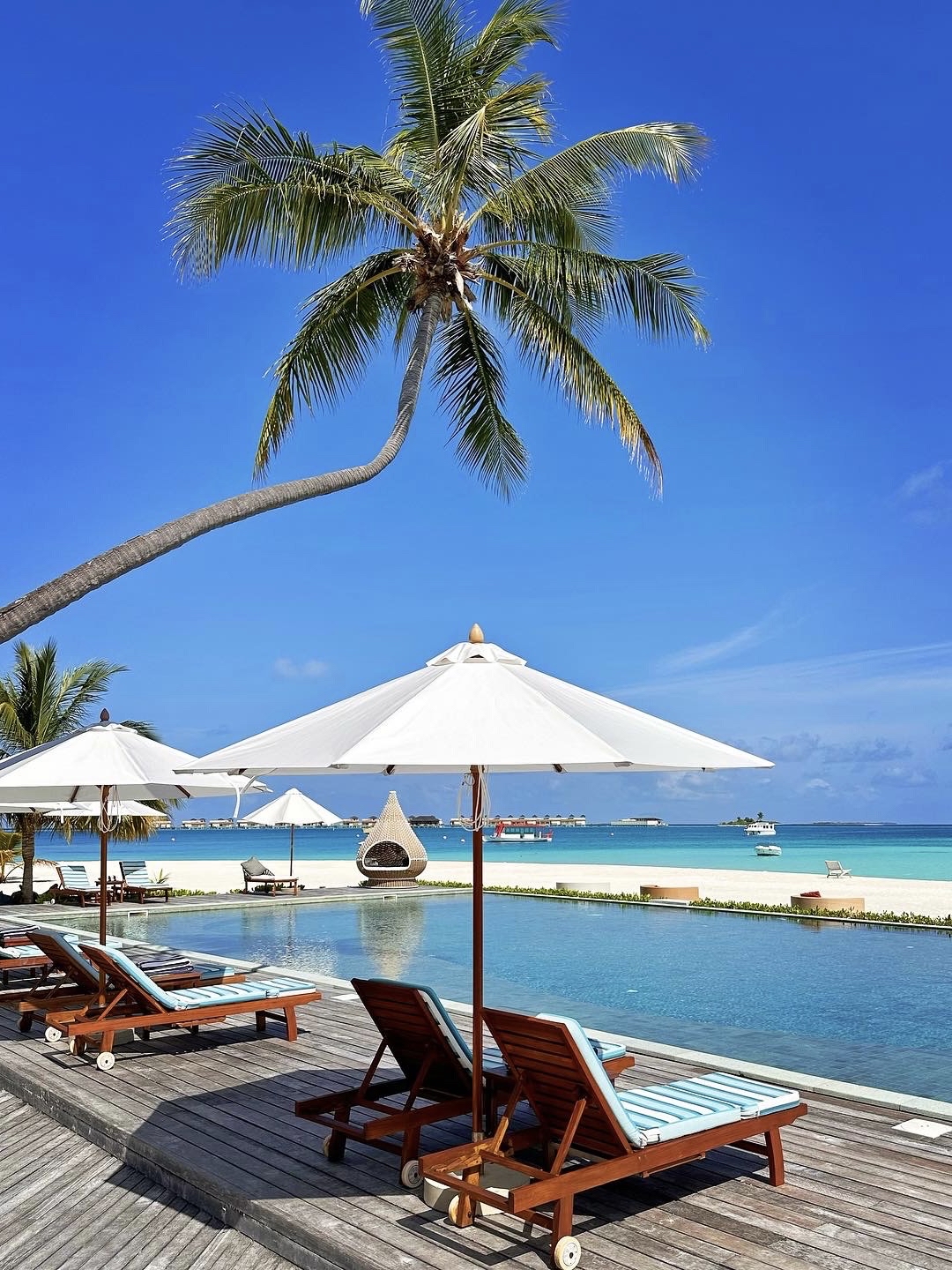 马尔代夫薇拉瓦鲁岛悦椿水沙分离～独立的海上双层别墅太棒啦！