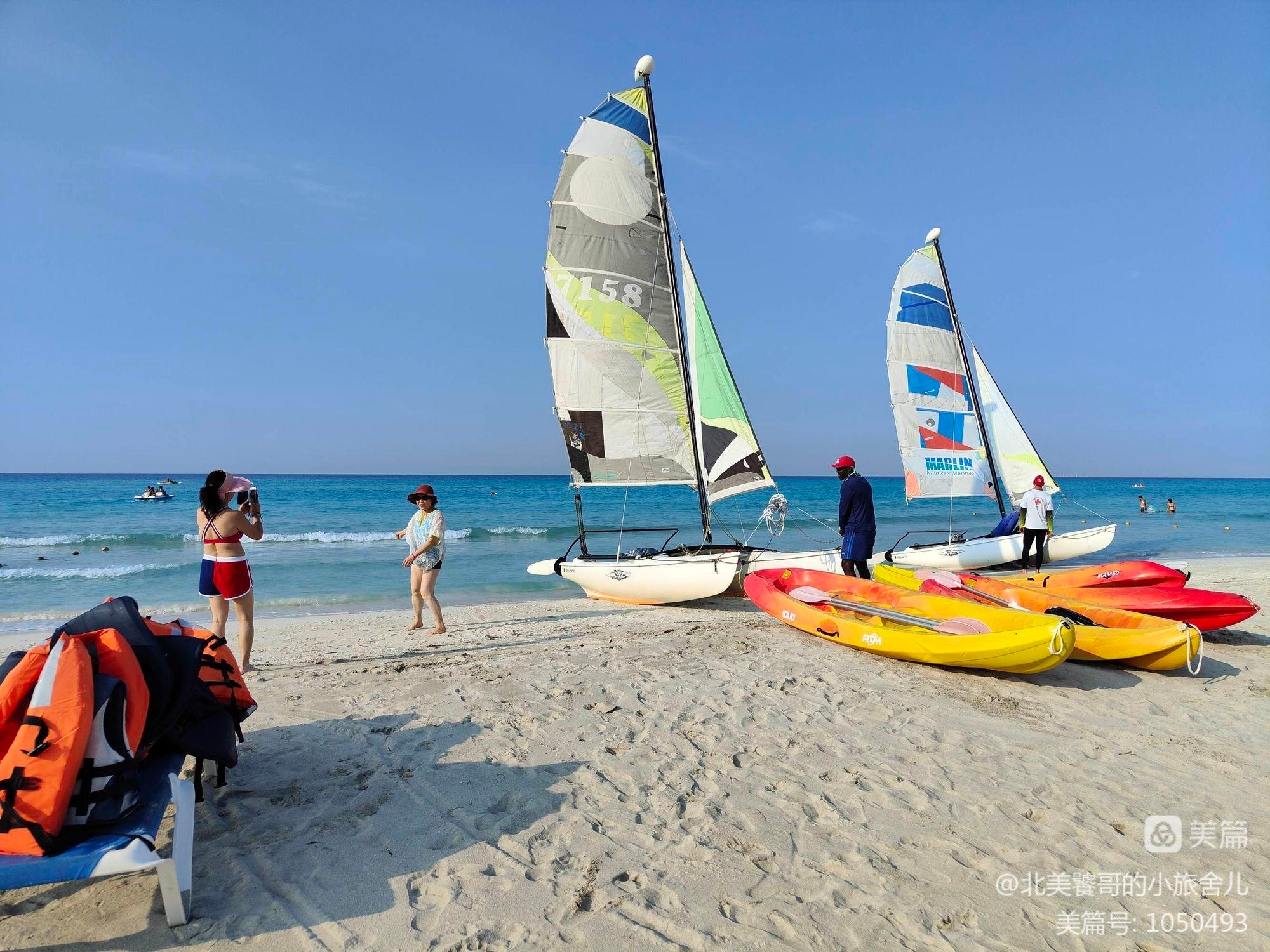 古巴🇨🇺游记(连载五)：被誉为世界上最秀美的白沙滩  百度百科是这样介绍古巴巴拉德罗白沙滩的：  巴