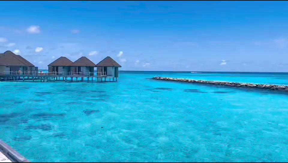 马尔代夫太阳岛，真美！