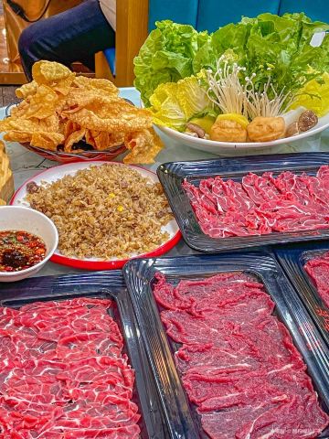 庖丁荟·潮汕牛肉火锅·精选贵州黄牛肉·每日新鲜现切(阳光100店)