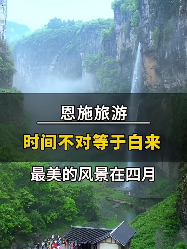 什么时候来恩施最好玩那一定是四月份#旅行推荐官 #恩施旅游攻略