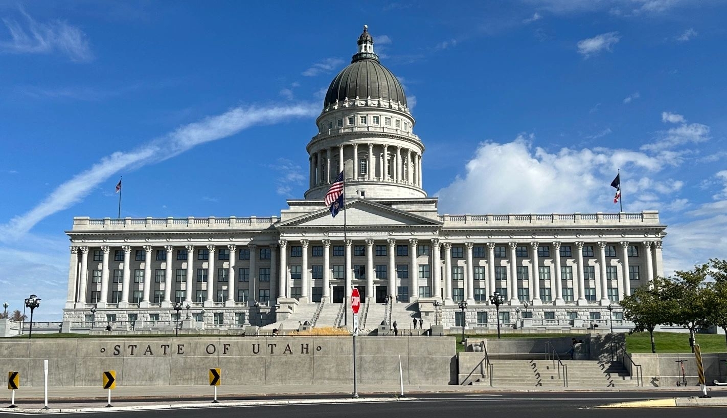 犹他州议会大厦，盐湖城的必打卡地点🏛📍。