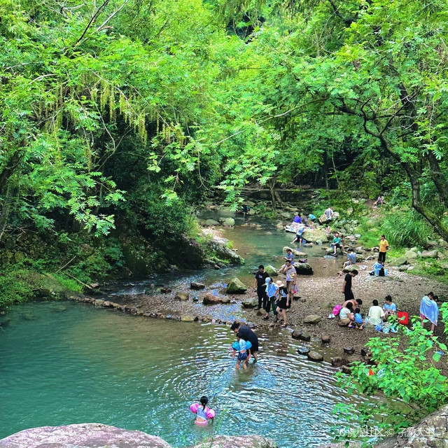 乐清西漈▲夏日溯溪玩水好去处