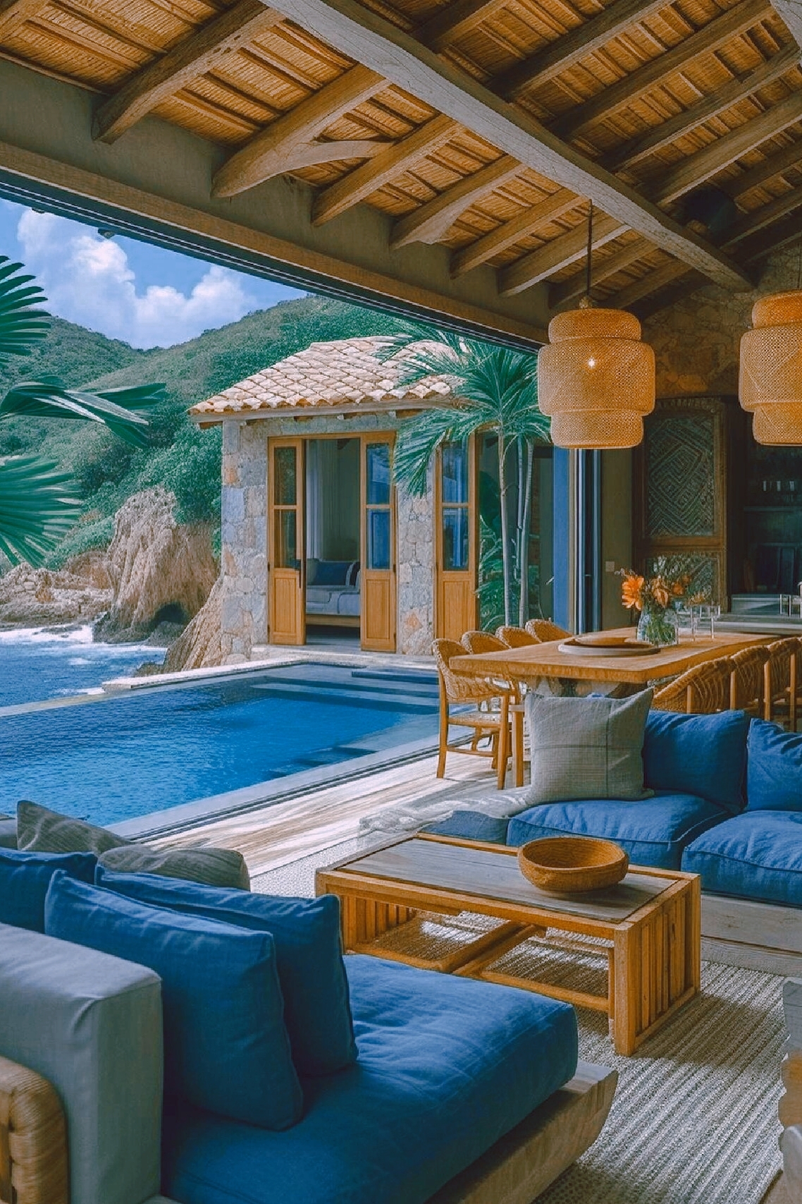“都说无边泳池和海更配！墨西哥度假酒店”