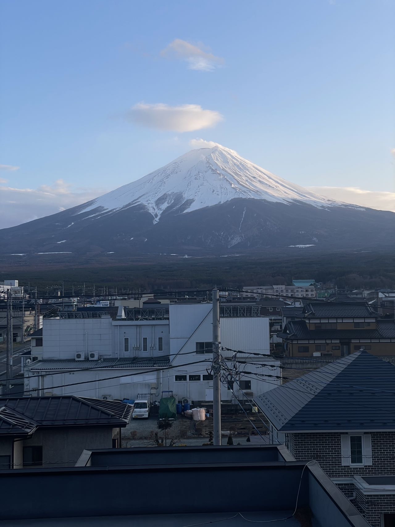 远眺 富士山