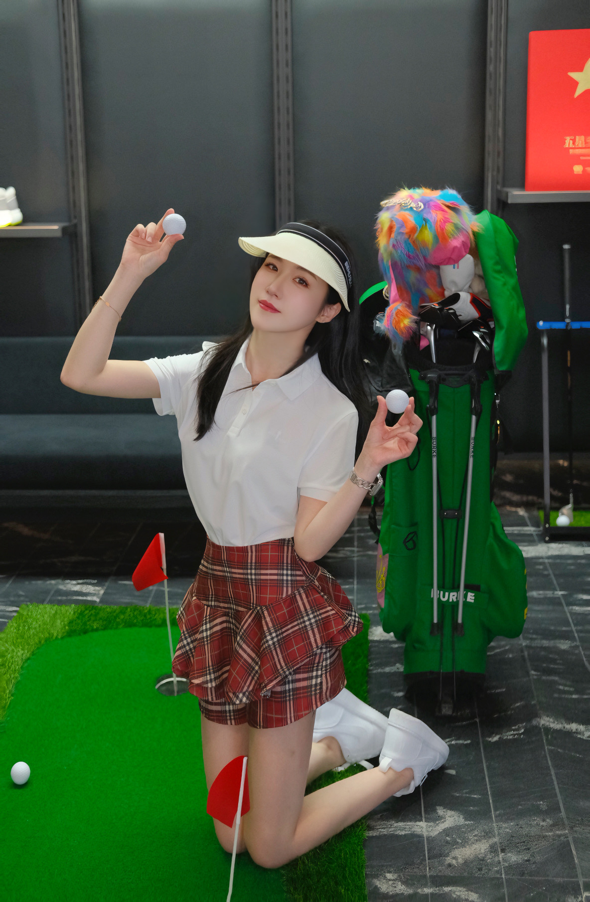 运动女孩👧  简简单单的日常 高尔夫🏌️