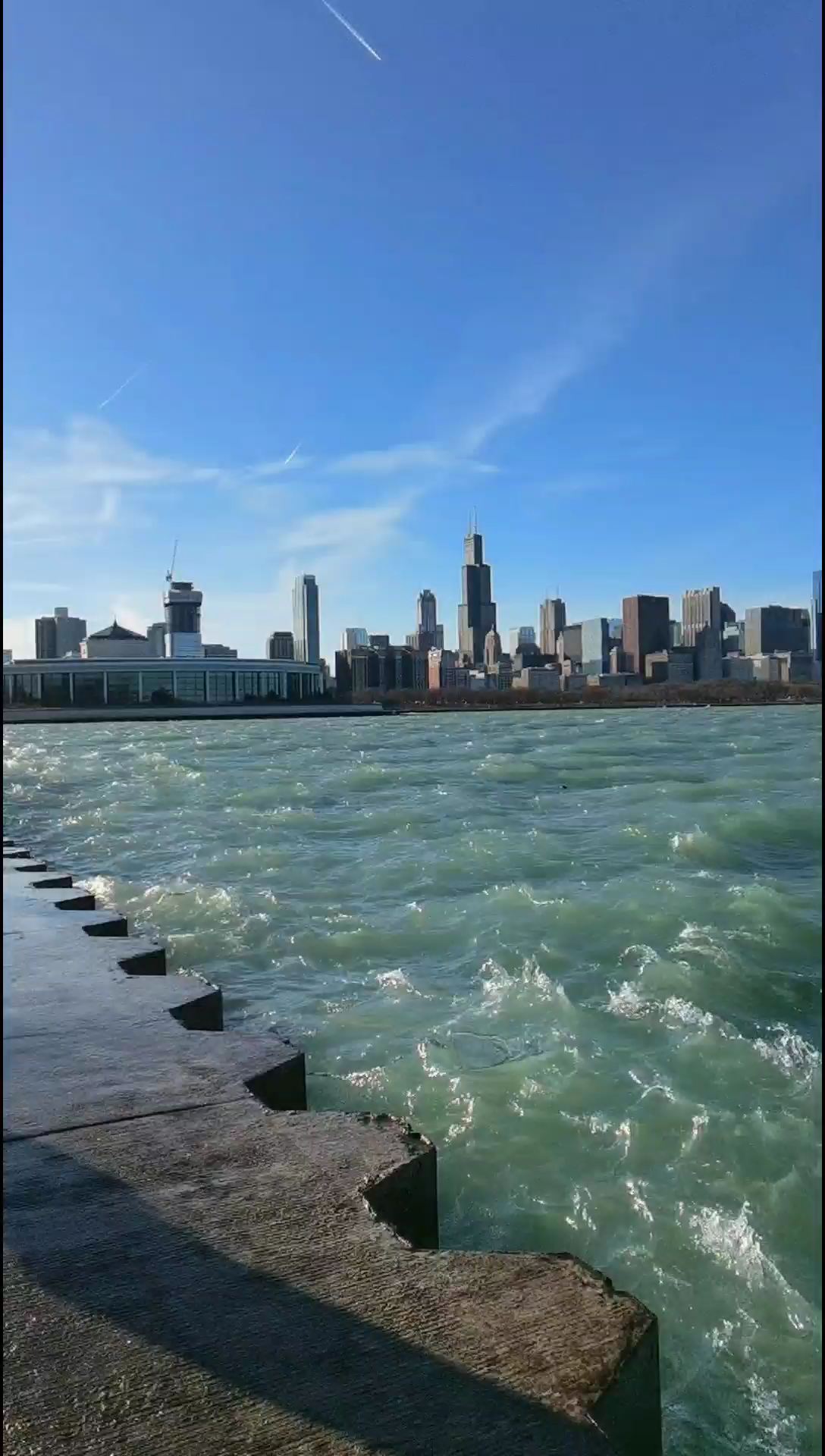 Lake Michigan,Chicago,USA美国芝加哥密