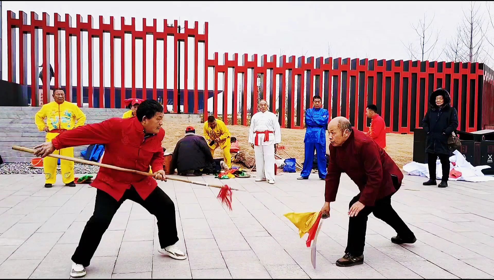 大开眼界：曹操高陵春节民俗表演18般武艺，高手在安阳！