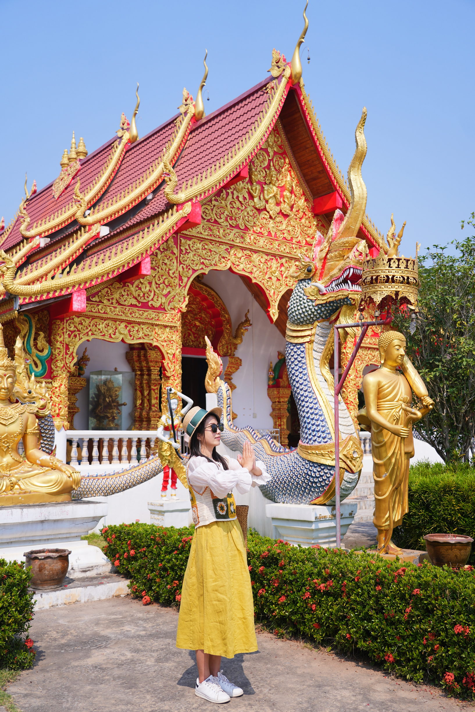 老挝博胶旅行，被七龙寺美到了！